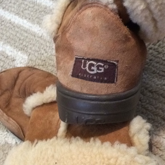 UGGS Camel 🐪 seude boots size W6 - Picture 4 of 8